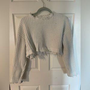 F21 Cropped Sweater
